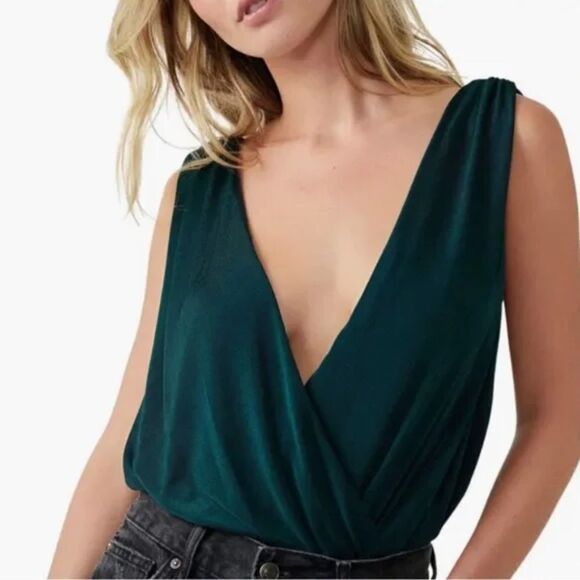 NEW Free People Night Owl Bodysuit - size XS - Picture 2 of 8